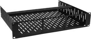 Penn Elcom Custom Media Rack Shelves Compatible with 3 x Sonos Connect