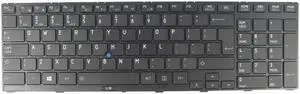 Abakoo New Keyboard Compatible with Toshiba Tecra R850 R950 R960 G83C000D72US P000570380 Black US