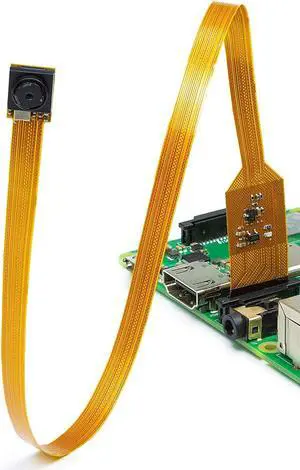 Arducam 1/4 Inch 5 Megapixels Sensor Mini Camera Module with Flex Cable for Raspberry Pi 4B, 3B+, 2B