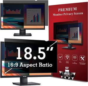 APeiSi 18.5 Inch Privacy Screen Filter for 16:9 Computer Widescreen Monitor - Privacy Shield,Anti-Glare and Anti-Blue light Screen Protector