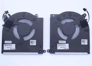 BDWZNLA New CPU + GPU Cooling Fan for Dell Alienware RTX3080 M15 R3 M15 R4 AWM15-7272WHT-PUS AWM15R4-7689WHT-PUS 7818WHT ALWM15R3 Series 0D1X38 0TG9V0 EG50061S1-C070-S9A EG50061S1-C080-S9A 12V Fan
