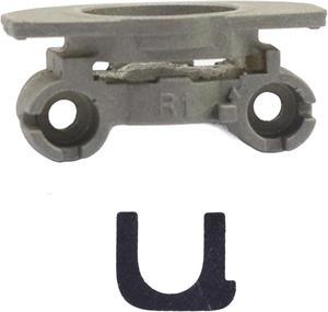 BestParts Silver Plastic Hinge Swivel + XM4 U Shaped Metal Hinge Lock Grove Replacement for Sony WH-1000XM4 WH1000XM4 Headphone (Right)
