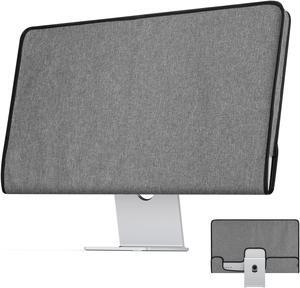 CaSZLUTION Monitor Cover Compatible with 27 Inch Apple Studio Display - Monitor Dust Cover Case Screen Protective Sleeve - Gray