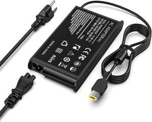 170W Slim Tip Laptop Charger for Lenovo ThinkPad P53 P1 G4/G5/G6 P1 3rd Generation P15 (G2) P15g P15v AMD G3 P15v G2/G3 T15p G2 P16 G1/G2 P17 T15g G2 ThinkPad X1 Extreme G3/G4/G5 Power Supply Cord