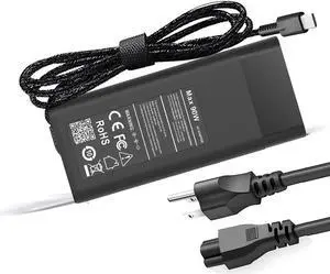 New Slim 90W Type C USB C Laptop Charger for Dell Laptop:Dell Latitude 3500,3400,5300 2in1,7390 2in1,7400 2in1,7300,9410 2in1,Precision 5530 2in1,3540,XPS 13 15 0TDK33 LA90PM170 Type-C Power Cord