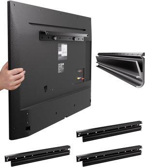 Fulifix No Stud TV Wall Mount for All Brand 22-55Inch TVs, 3Pack Universal Studless TV Drywall Mount Bracket for Flat Screen TVs, Low Profile, Loading Capacity 100lbs, Vesa 200x100 to 400 x 400mm