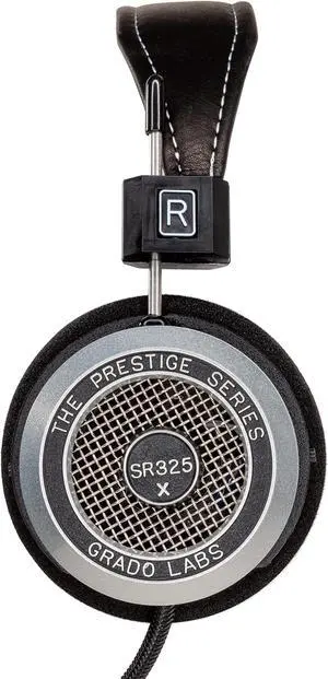 GRADO SR325x Prestige Series Wired Open-Back Headphones - Aluminum Housing, X Series Dynamic Drivers, Hand-Assembled Audiophile Quality