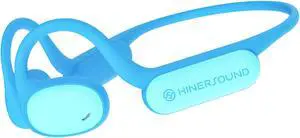 Hinersound Kids Bluetooth Headphones Open Ear Air Conduction,70/85/94dB Volume Control Ultra-Light Wireless Sport Kids Earbuds for Children Travel/Running/Cycling