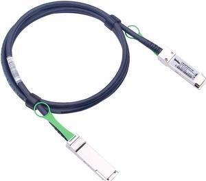 40G QSFP+ DAC Twinax Cable, 40GBASE-CR4 Passive Direct Attach Copper Cable, 3m(10ft), for Cisco QSFP-H40G-CU3M, Meraki MA-CBL-40G-3M, Intel XLDACBL3,Compatible with Cisco C9500-32QC/C9500-12Q and More