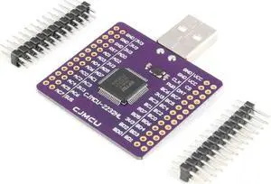 JESSINIE FT2232HL Dual Channel UART Module USB to Serial Adapter USB to UART USB to FIFO SPI I2C JTAG RS232 RS422 RS485 Module Compatible with UHCI OHCI EHCI Host Controller Dual Channel Module