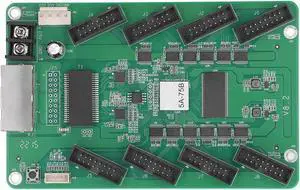 LOCADENCE Receiving Card, Full Color LED Screen Synchronous Control Card Receiving Module Supports Multiple Input Interfaces Such as HD Multimedia Interface, DVI, SDI, VGA