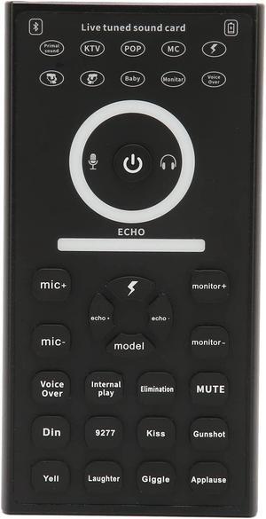 Voice Changer Disguiser, Handheld Mini Sound Changer Device, for Phone PC Computer, Multi Sound Effects Gaming Live Sound Card, Plug and Play