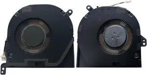 (1 Pair Fan) YFLAPFAN New CPU GPU Cooling Fan Intended for Dell XPS 9520 Precision 5570 Series Laptop DC5V
