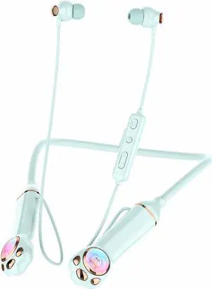 Ttbesmi Around The Neck Headphones Wireless Bluetooth Neckband Earbuds Neck Band Kids Bluetooth Earbuds Wireless with Neckband Ear Buds Kids Behind Over The Neck Bluetooth Headphones