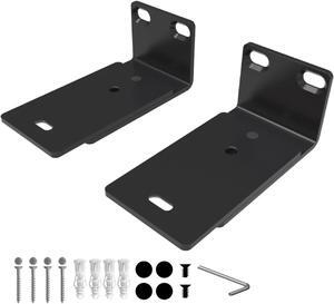 Soundbar 300/500/550/600/700/900/Ultra, TV Speaker Adjustable Wall Mount Kit, Black, for Bose Sound Bar Smart 300 500 550 600 700 900 Ultra Mounting Bracket