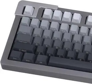 125 Keys Gradient Gray Keycaps PBT Dye Sub Cherry Profile Fit for 61/87/104/108 Cherry Mx Switches Mechanical Keyboard