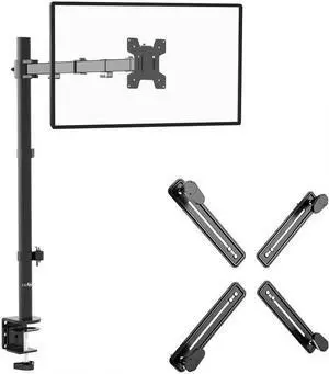 WALI Bundle - Monitor Arm Mount and Mount Bracket Adapter