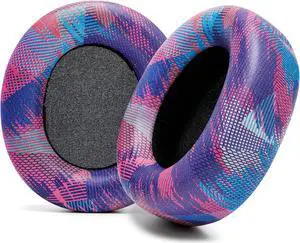 WC Upgraded Replacement Earpads for Steelseries Arctis Nova Pro Wireless Made by Wicked Cushions | Improved Durability, Thickness, Softer Leather, and Sound Isolation | Speed Racer
