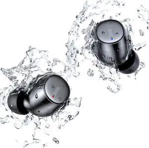 KITONE GUSGU True Wireless Earbuds Bluetooth Headphones, Premium Sound Quality, IPX7 Waterproof, Bluetooth Earbuds with Microphone for iPhone/Android/iPad/Laptop, Wireless Earphones