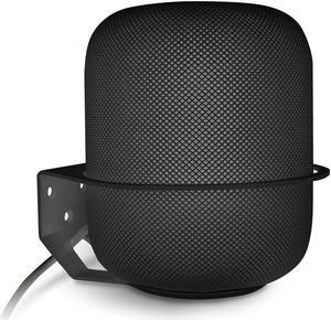 ALLICAVER Wall Mount Compatible Apple HomePod, Speaker Mount for Homepod 2, Sturdy Metal Made Mount Stand Holder Compatible Apple HomePod, Black