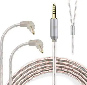 okcsc EXK to 4.4MM Upgraded Replacement Cable for Sony Earphones Cable 4 Core for Sony MDR-EX600 EX800 EX1000 MDR-7500 3.94FT 4.4MM