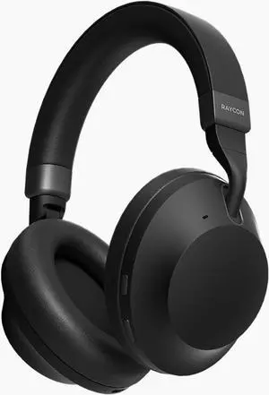 Raycon Everyday Headphones Pro with 60 Hours of Battery, 6 Microphones, Active Noise Cancellation, Awareness Mode, Multipoint Connectivity (Onyx Black)