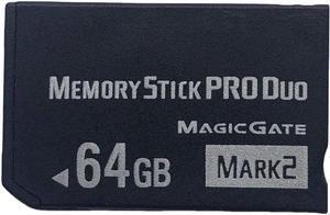 MS 64GB Memory Stick Pro Duo MARK2 for PSP 1000 2000 3000 Accessories/Camera Memory Card...