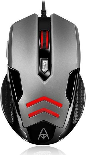Adesso iMouse X1 Multi-Color 6-Button Gaming Mouse with Optical Sensor and DPI Switch
