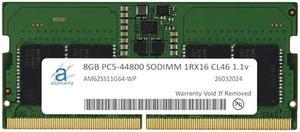 Adamanta 8GB (1x8GB) DDR5 5600MHz PC5-44800 SODIMM 1Rx8 CL46 1.1v Laptop Notebook Memory Module Upgrade RAM