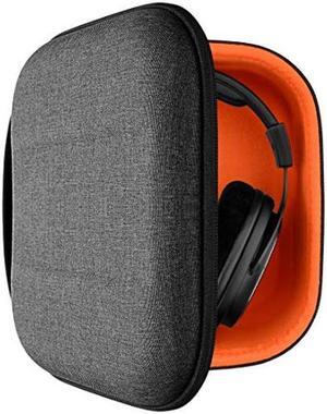 Geekria Shield Headphones Headphones Case Compatible with Sony PS4, INZONE H3, INZONE H5, INZONE H7, INZONE H9 Case, Replacement Extra Hard Shell Travel Carrying Bag with Cable Storage (Dark Grey)