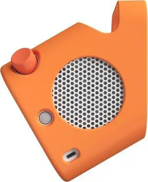 Yoto Adventure Jacket in Fruit Punch Orange (3rd Gen.) - Accessory for Kids Yoto Player, Fitted Protective Sleeve Case Carrier, Anti-Slip Silicone Skin Cover with Easy-to-Carry Handle