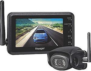 Voyager WVHS43 Digital Wireless Prewire Camera System; Includes 1 WVOM43 Monitor 4.3" and 1 WVH100 wired Camera; Supports up to 4 Additional Wireless Cameras WVCMS130AP