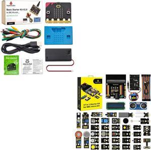 KEYESTUDIO 37 Sensors in 1 Box Starter Kit with Microbit Basic V2 Kit
