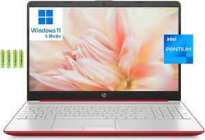 HP Newest 15.6" HD Laptop Computer, Intel Quad-core Pentium Processor, 16GB RAM, 256GB SSD, Office 365 1-Year, Numeric Pad, Webcam, Ethernet, Wi-Fi, Bluetooth, Windows 11 Home(S Mode), Red, /Battery HP Newest 15.6" HD Laptop Computer, Intel Quad-core Pentium Processor, 16GB RAM, 256GB SSD, Office 365 1-Year, Numeric Pad, Webcam, Ethernet, Wi-Fi, Bluetooth, Windows 11 Home(S Mode), Red, /Battery