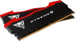Patriot Memory Viper Xtreme 5 DDR5 RAM 32GB (2X16GB) 6000MT/s CL30 1.35v UDIMM Desktop Gaming Memory Kit Compatible with Intel XMP/AMD Expo - PVX532G60C30K