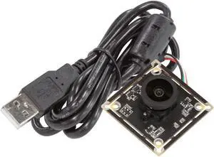 Arducam 12MP USB Camera Module, 4K@15fps Lightburn Camera with M12 Manual Focus Lens for Raspberry Pi, Windows, and Mac OS