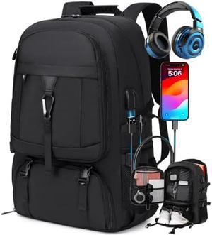 Banlole 18.4 Inch Travel Backpack with shoe compartment,80L Extra Large Backpack,College Travel Daypack Anti Theft with USB Charging Port,Extra Large Backpack for Men Women to Travel Work Business