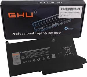 GHU DJ1J0 42Wh 11.4V Battery Compatible with Dell Latitude 12 7280 7290 E7280 E7290 13 7380 7390 E7380 E7490