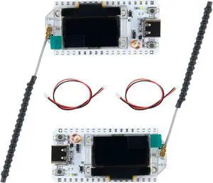 DIYmall Lora32 V3 Kit ESP32 S3 WiFi+BT Development Board 0.96inch OLED Display SX1262 CP2102 with 915MHZ Antenna Transceiver for Arduino ESP8266 NodeMCU IOT (Pack of 2)