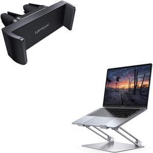 Lamicall Car Vent Phone Mount and Adjustable Laptop Stand