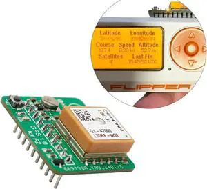 GPS Module for Flipper Zero with Built-in Antenna, 9600 Baud Rate, NMEA Protocol, Plug-and-Play Positioning Module, Flipper Zero Development Board Accessory