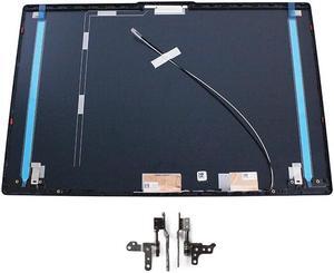 RGBBYTE LCD Back Cover & Hinges Navy Blue for Lenovo IdeaPad 5-15IIL05 81YK 5-15ARE05 81YQ 5-15ITL05 82FG 5-15ALC05 82LN 5CB1B42833 5CB0Z31046 5CB0Z31048 AM1K7000130 AM1XX000A30 AM1K7000430