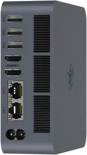 Beelink EQR Mini PC W11 Pro, AMD Ryzen 7 6800U(8C/16T up to 4.7 GHz), 24GB DDR5 500G NVME SSD Graphics 12 core Built in PSU WiFi 6/BT5.2/Dual Display Mini PC Computer