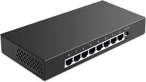 Silent Angel Bonn N8 - 8 Port HiFi Audio-Grade Network Switch, Isolated Audio Network, Low Noise Power Supply, Precision Data Transmission.