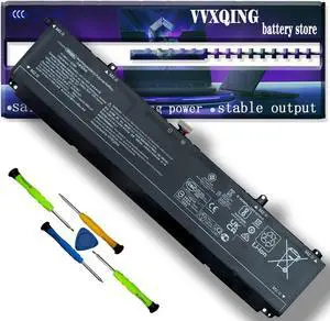 VVXQING WK06XL M41711-005 83Wh Laptop Battery Replacement for HP Omen 16-b0xxx 16-b0000TX 16-B0047TX 16-C0167AX Omen 7 Plus 17-ck0xxx 17-CK0007NV 17T-CK100 Series WK06XL 83Wh 6880mAh