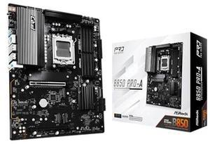 ASRock AMD B850 Pro A Socket AM5 Ryzen DDR5 8000 MHz 256GB ATX Motherboard M.2 SATA3 6.0 Gb/s PCIe 5.0
