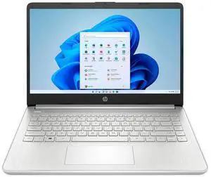 HP 14" FHD Laptop , AMD Ryzen 3-3250, 4GB RAM, 128GB SSD, Silver, Windows 11 (S mode)