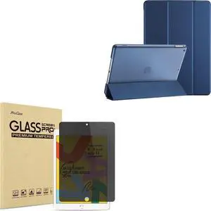 ProCase Slim Case Bundle with Privacy Screen Protector for iPad 10.2
