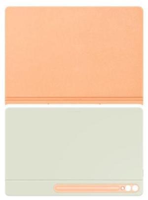 SAMSUNG Galaxy Official Smart Book Cover for Galaxy Tab S10 Ultra, S9 Ultra - (Orange)