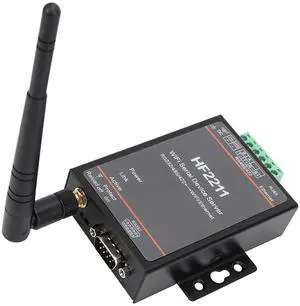 Serial Port Server, HF2211 Serial Server RS232/485/422 to & Ethernet Serial Server Module Serial Port Communication Device DTU, Device Servers